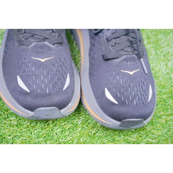 Hoka Black and Gold Athletic Shoes - Picture 3 of 7